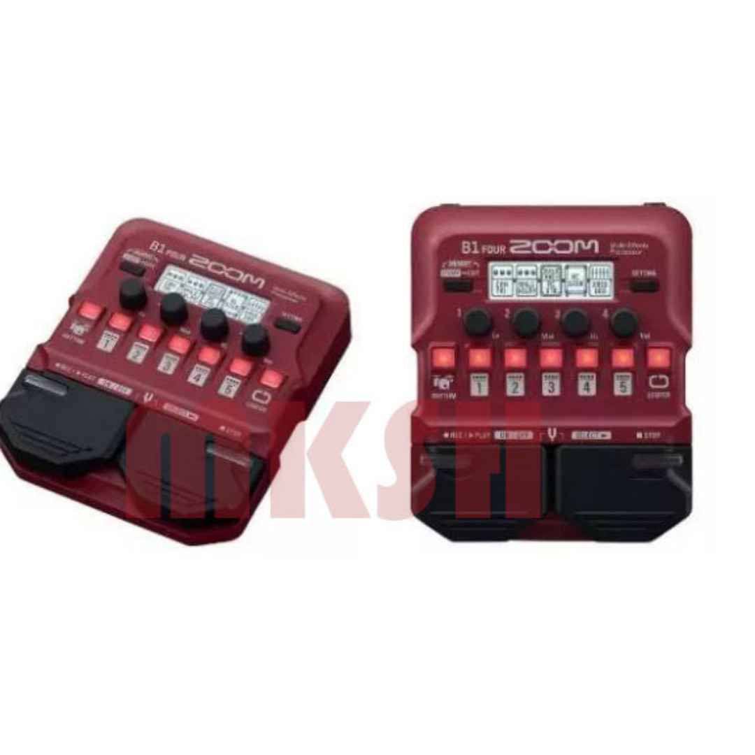 Zoom B1 Four Bass Multi Effects Processor, Hobbies & Toys, Music