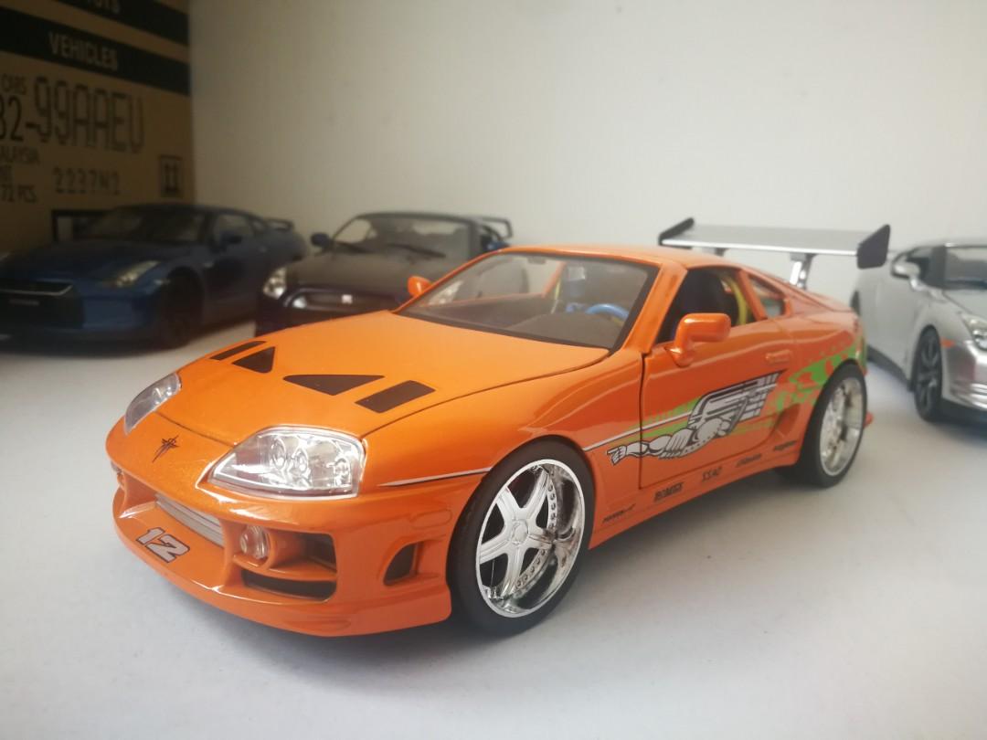 toyota supra diecast 1 18