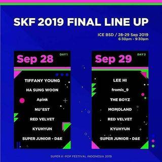 Tiket super Kpop Festival Ready Under Public Prices