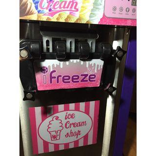 3 Nozzle Soft Ice Cream Machine (Brand New with Warranty) Table Top
