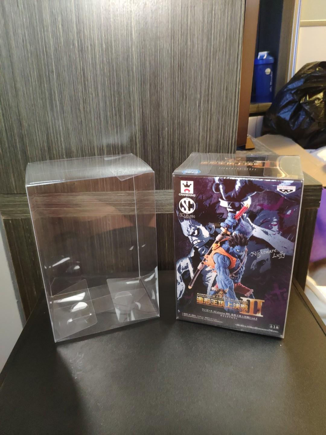 標準盒模型保護膠盒one Piece Dragonball Naruto Qposket 海賊王龍珠火影夾公仔 興趣及遊戲 玩具 遊戲類 Carousell