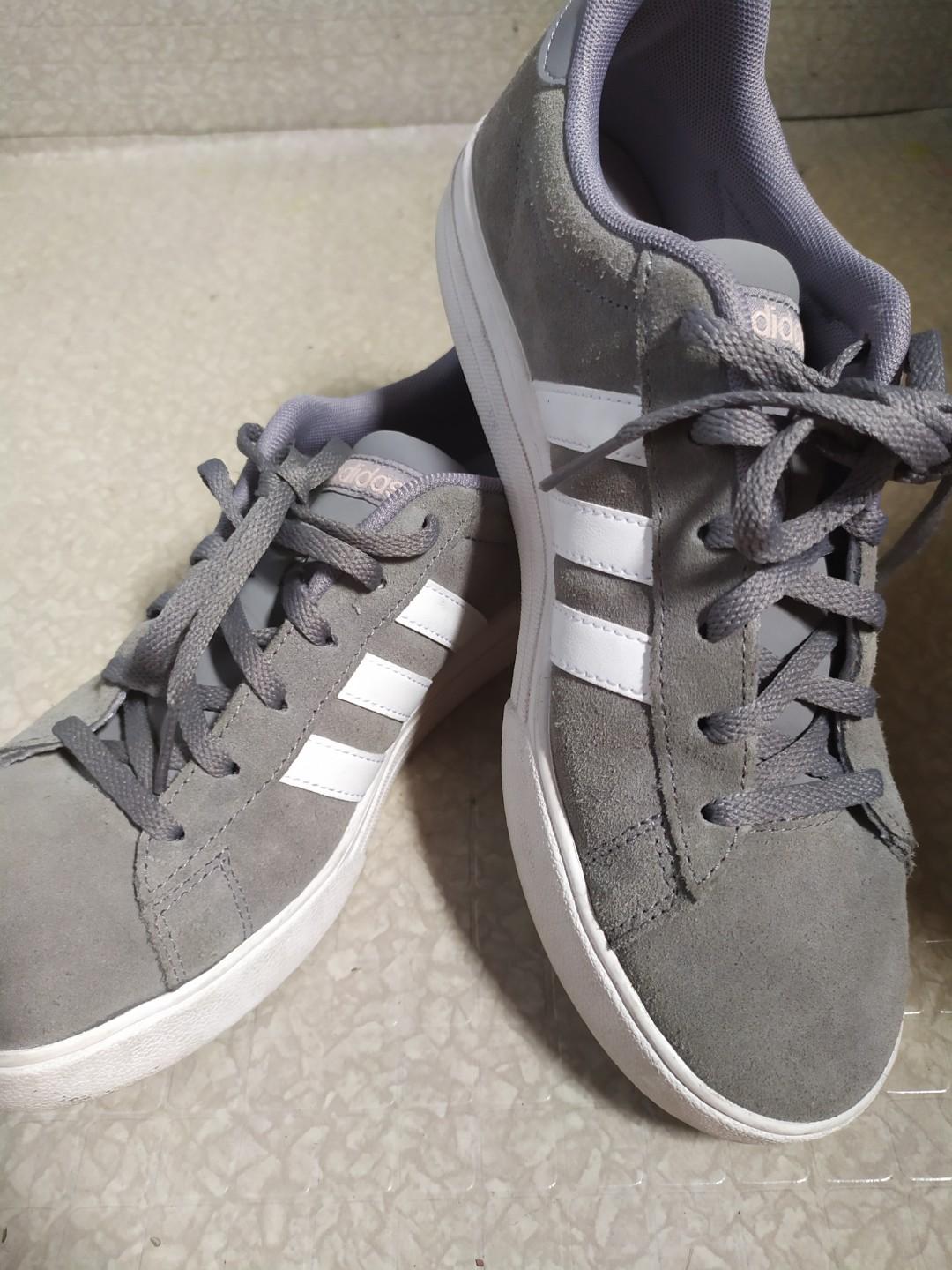adidas daily 2.0 grey sneakers