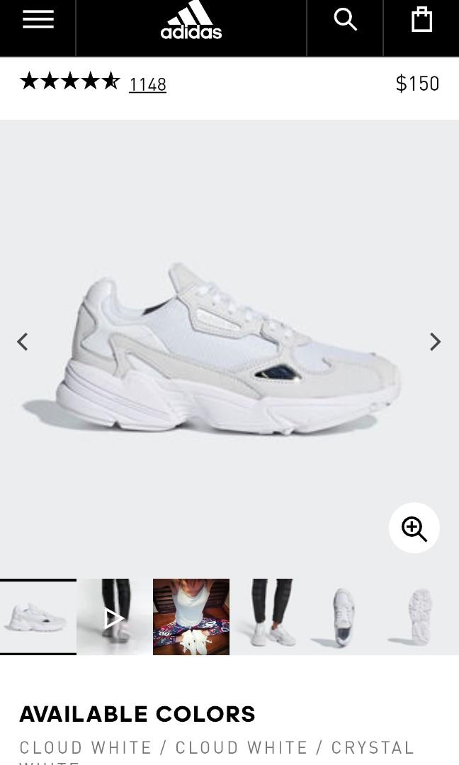 cloud white falcon shoes