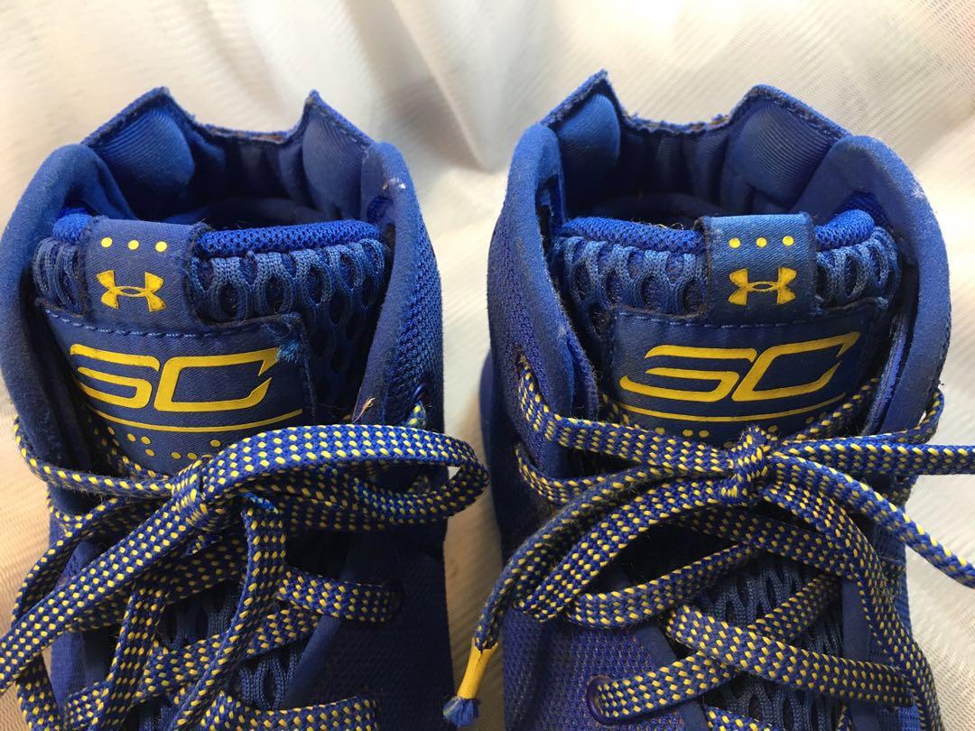 Authentic Under Armour Curry 3Zero Basketball shoes for boys