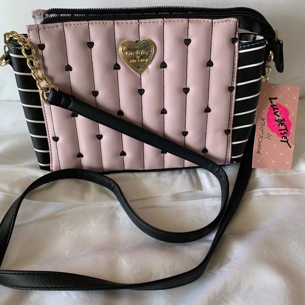 Betsey johnson sling bag store