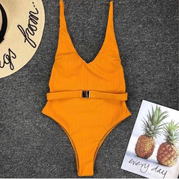 Bodysuit bikini, Women's Fashion, Clothes, Others on Carousell