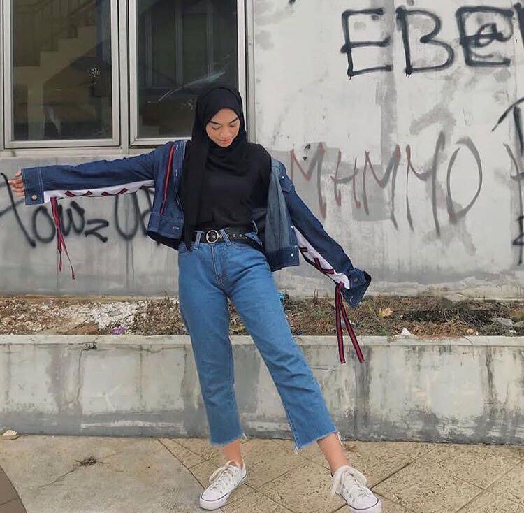 Boyfriend Jeans unfinished, Fesyen 
