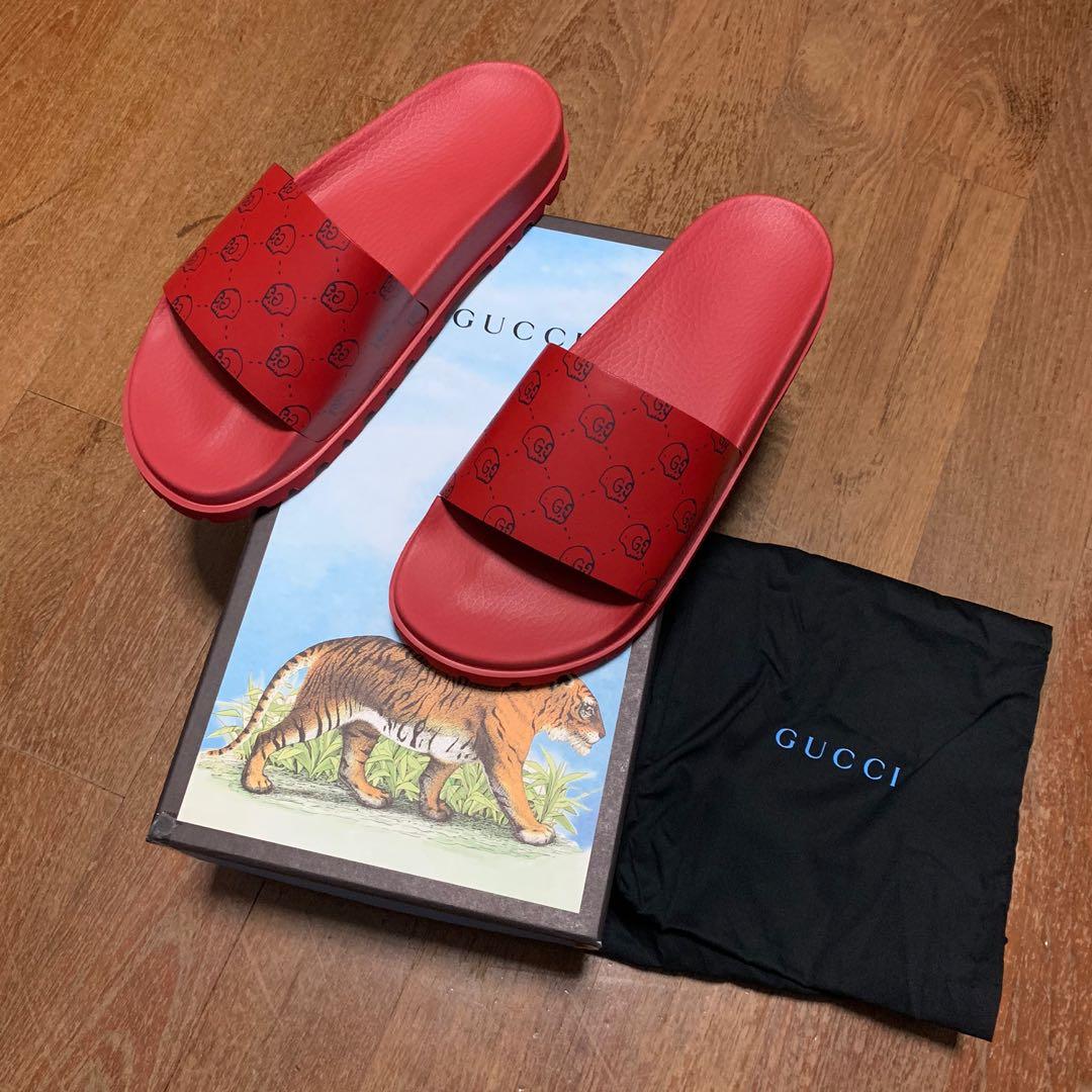 gucci ghost slides