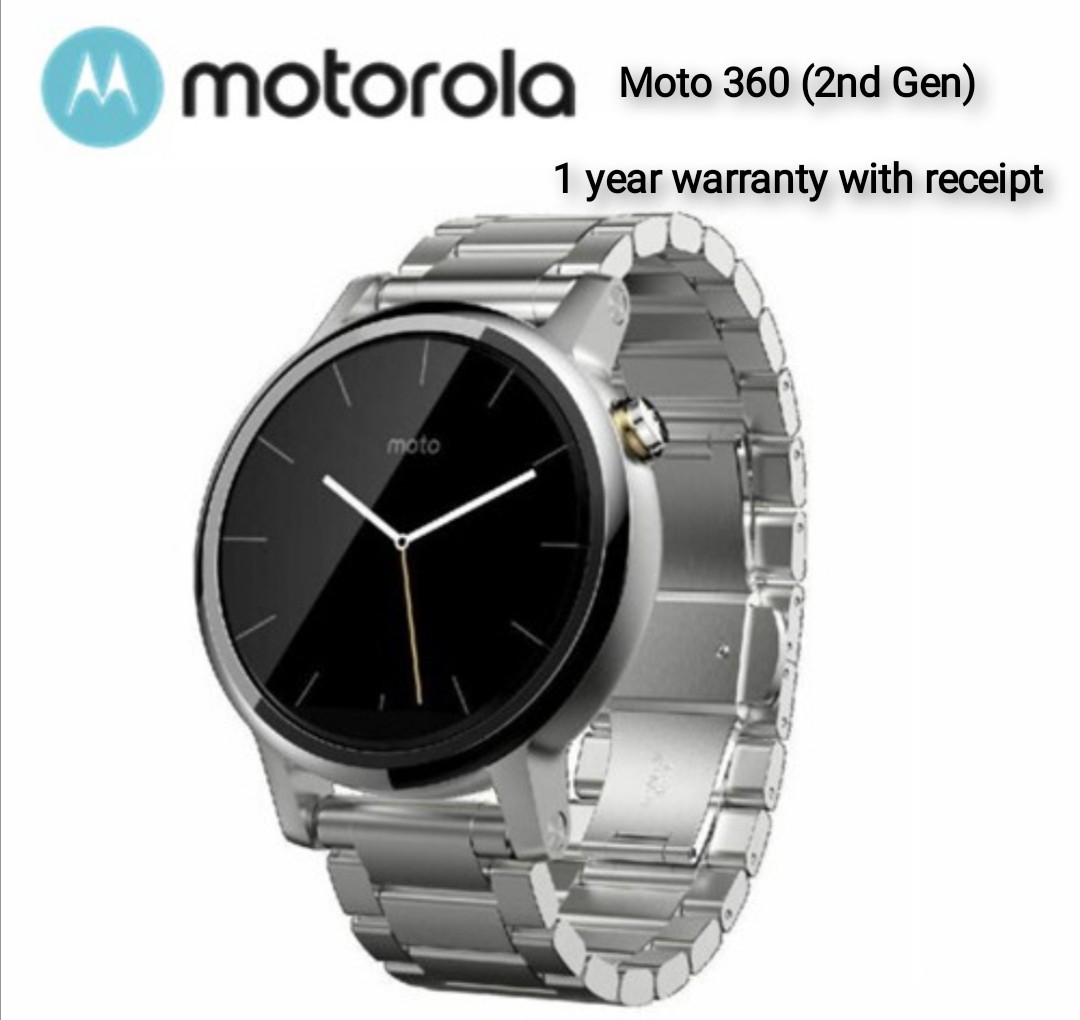 moto 360 2nd gen silver