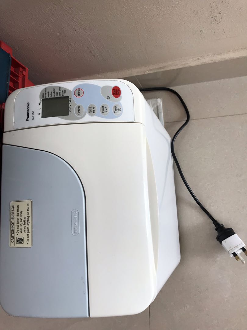 Panasonic sd 253 bread maker hotsell