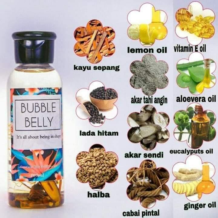 Bubble Belly Oil Health Beauty Bath Body On Carousell