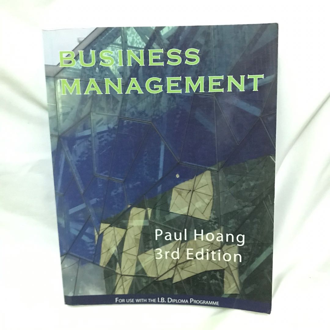 Business Management Workbook Paul Hoang, Buku & Alat Tulis, Buku