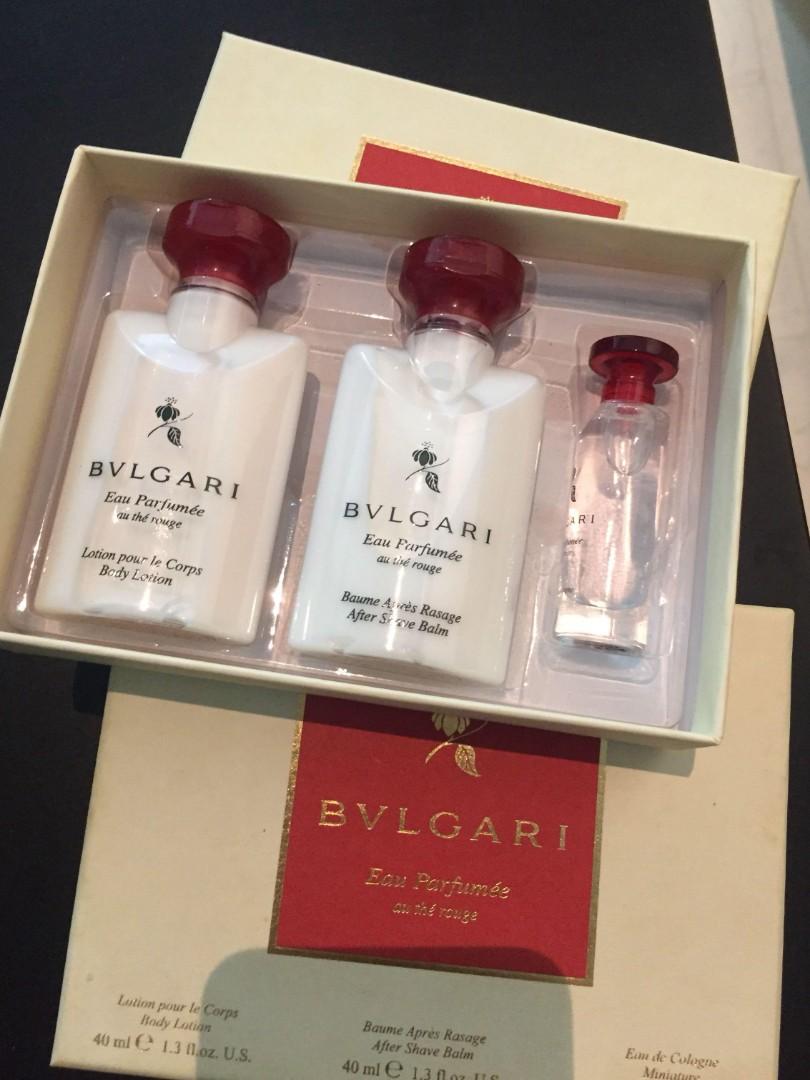 Bvlgari perfume and lotion set store