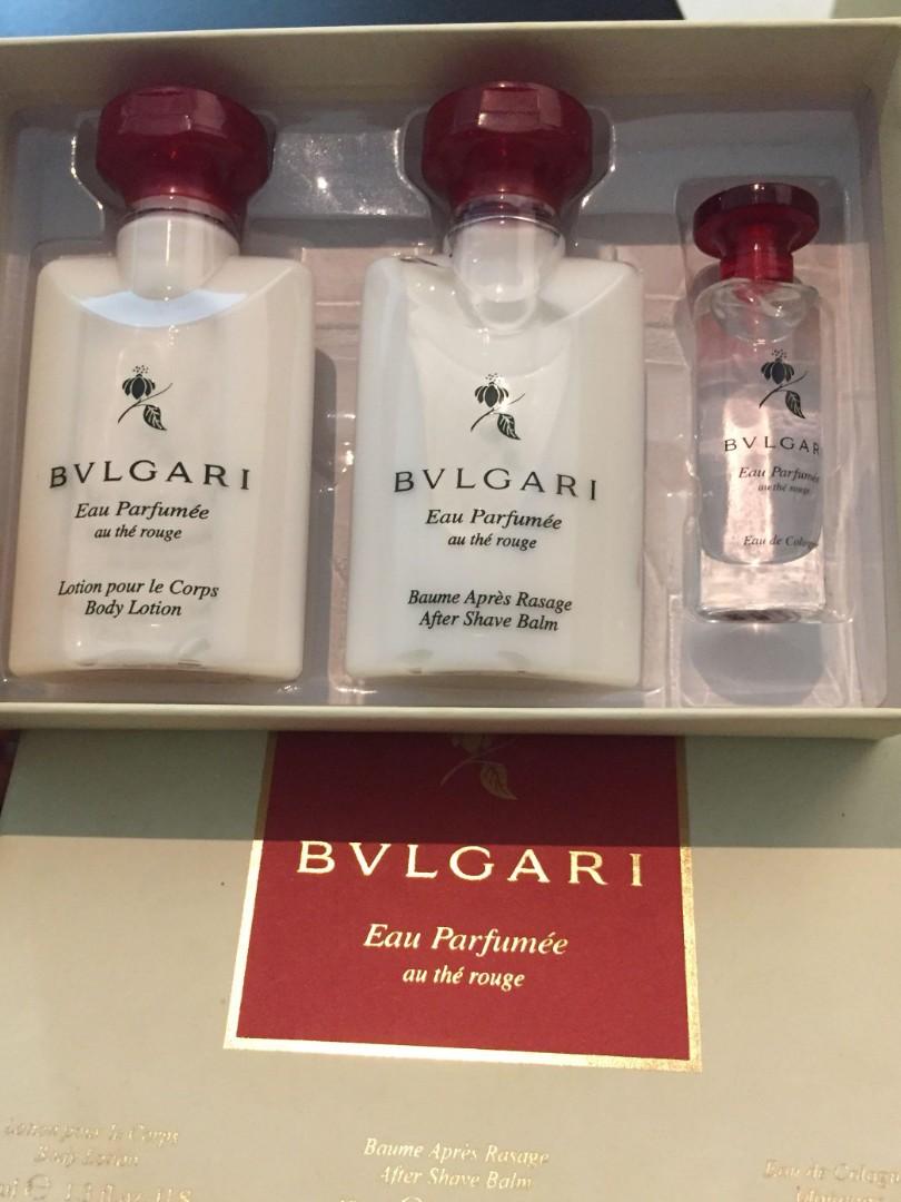 bvlgari perfume and lotion set