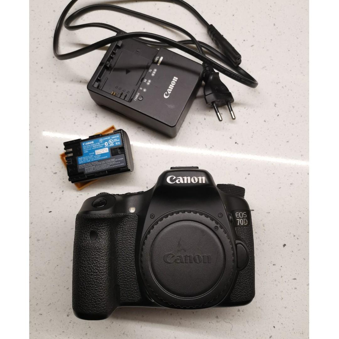 Canon 70D - FIXED PRICE, Photography, Cameras on Carousell