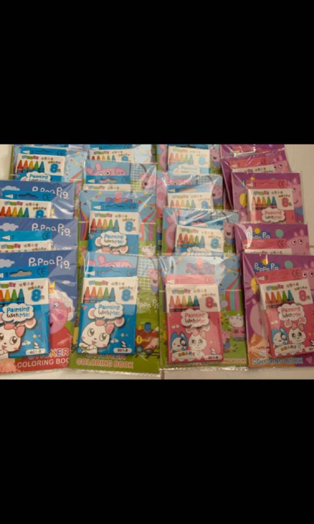 Download Children S Day Promo Kids Mini Coloring And Stickers Book With Crayon Set Many Character Available Min Order 10sets Hobbies Toys Stationery Craft Stationery School Supplies On Carousell