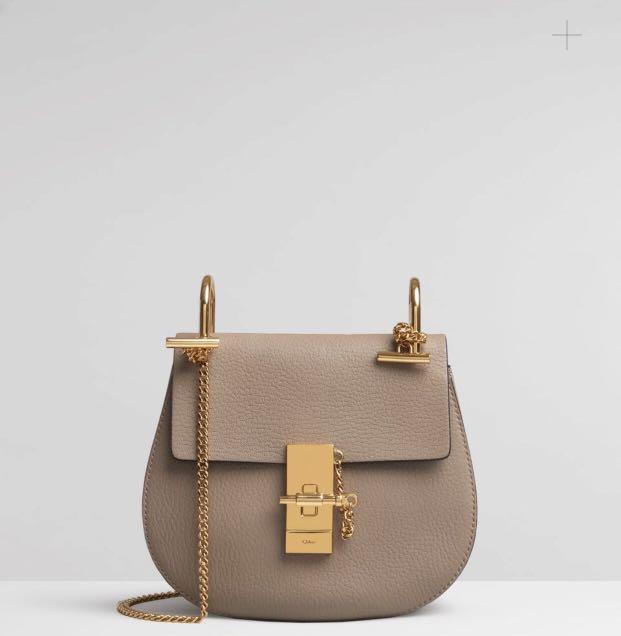 Chloe drew mini motty grey online