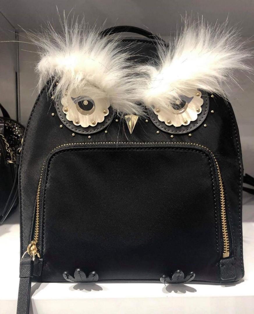 Kate spade backpack owl online