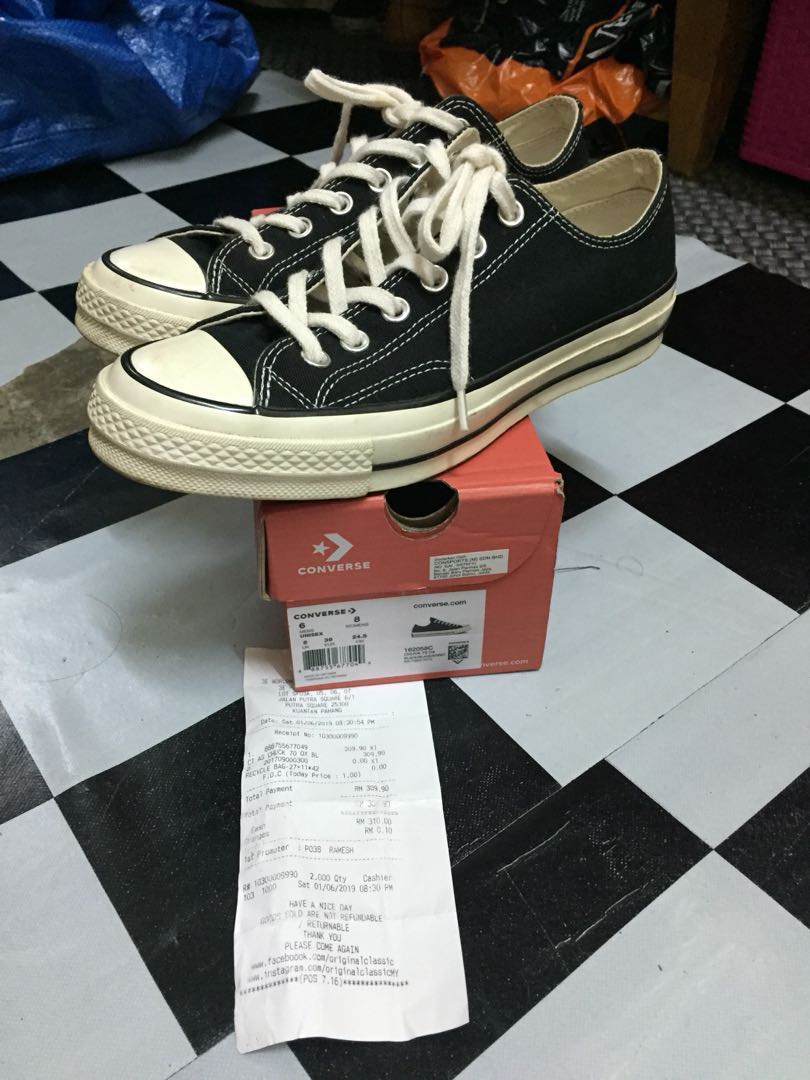 CONVERSE BLACK LABEL Men s Fashion Footwear Sneakers on Carousell