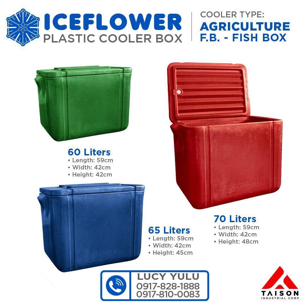 Cooler Box Fishing With Bottom Protector Home Furniture Home Tools And Accessories On Carousell