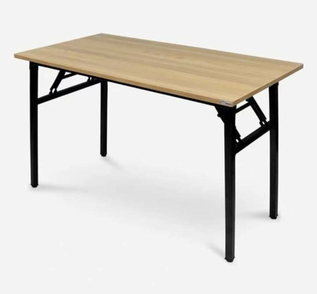 Foldable office table, Furniture & Home Living, Office Furniture