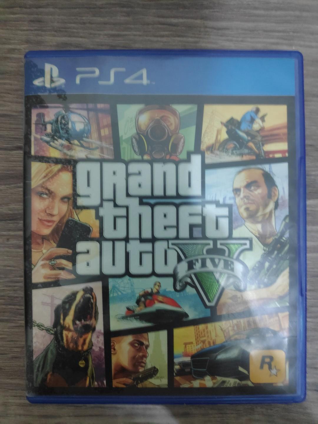 Gta V Ps4 Game Without Map Video Gaming Video Games Playstation On Carousell