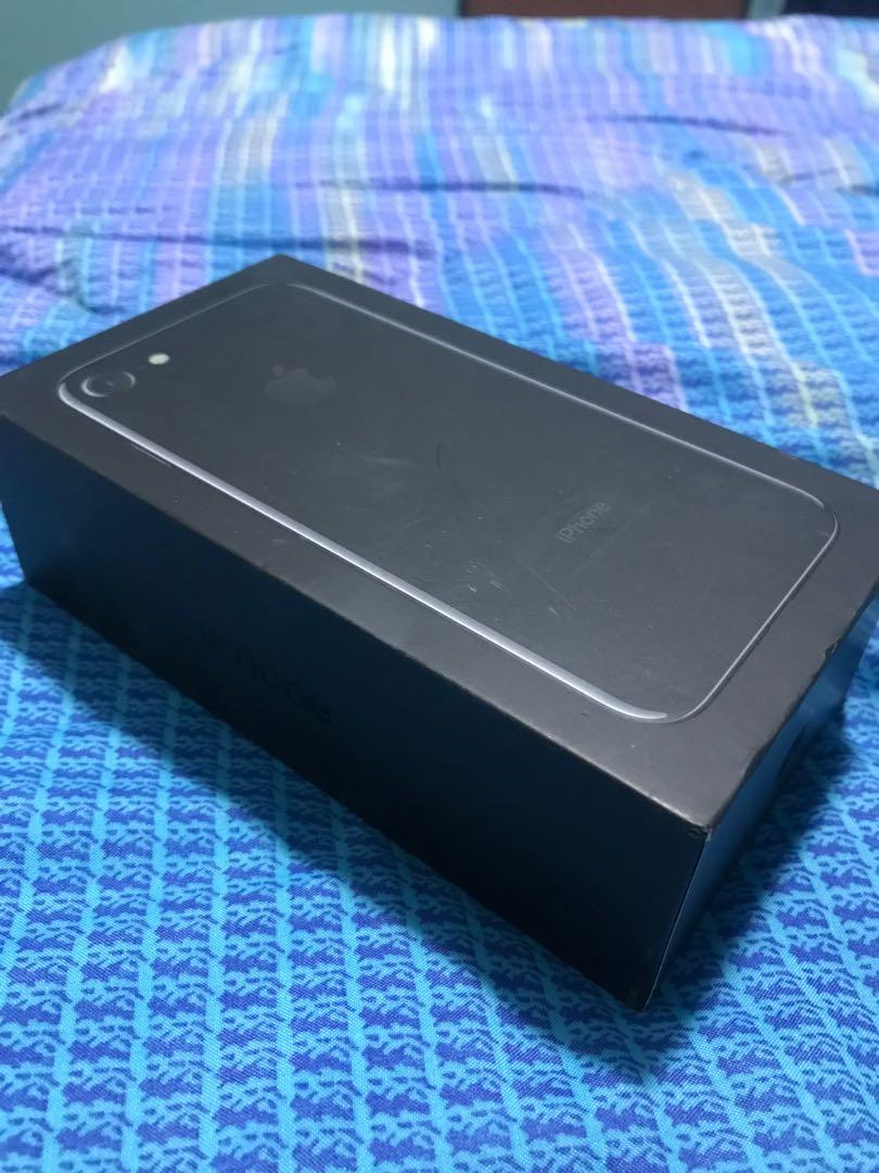 Iphone 7 Jet Black 128 GB (Category: iPhone 7 Series) located in Paranaque City. Submitted by dhizay12 (Listing ID 253614362, Image 3). Description: Used Iphone 7 Jet Black for Sale @ 128 GB, Open Line. With original unused ear phones. Mint condition. Meet up in Greenbelt 1 or The buyer can also book Grab or Lalamove to have it delivered to his/her doorstep. Mode of Payment: Online deposit thru BDO/ Bpi/ Metrobank or if meet up in Greenbelt, COD.