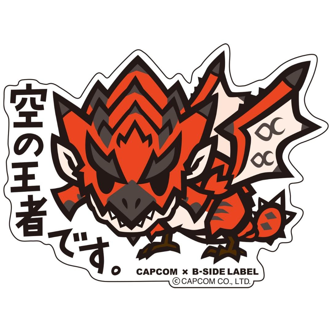 Japan Imported Capcom B Side Label Characters Sticker Collection Monster Hunter King Of Air Toys Games Video Gaming In Game Products On Carousell