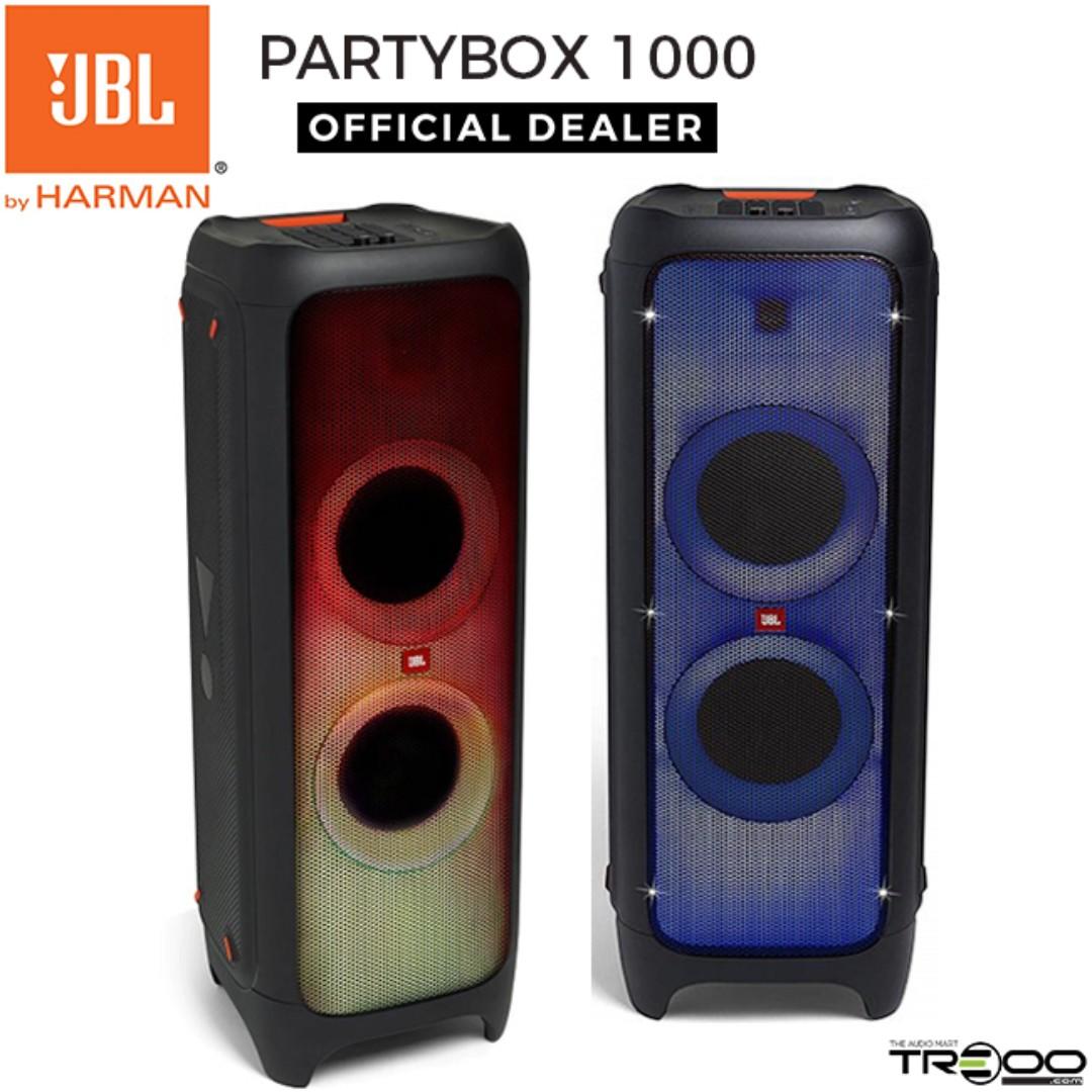 Promo Jbl Partybox 1000 Wireless Bluetooth Speaker Electronics Audio On Carousell