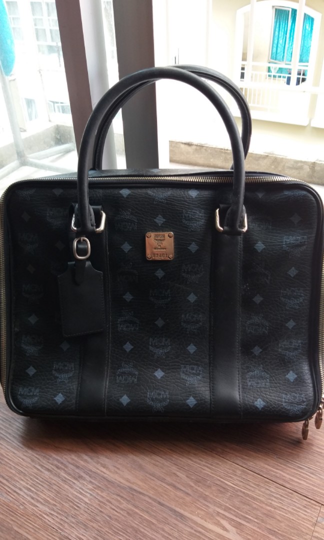mcm laptop backpack