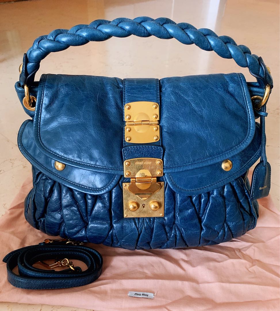 Miu Miu Bag, Women's Fashion, Bags & Wallets, Shoulder Bags on Carousell
