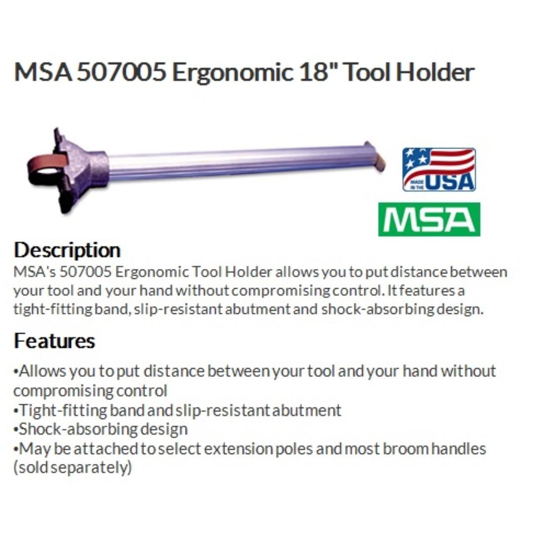 MSA 507005 Ergonomic 18" Tool Holder, Everything Else on Carousell