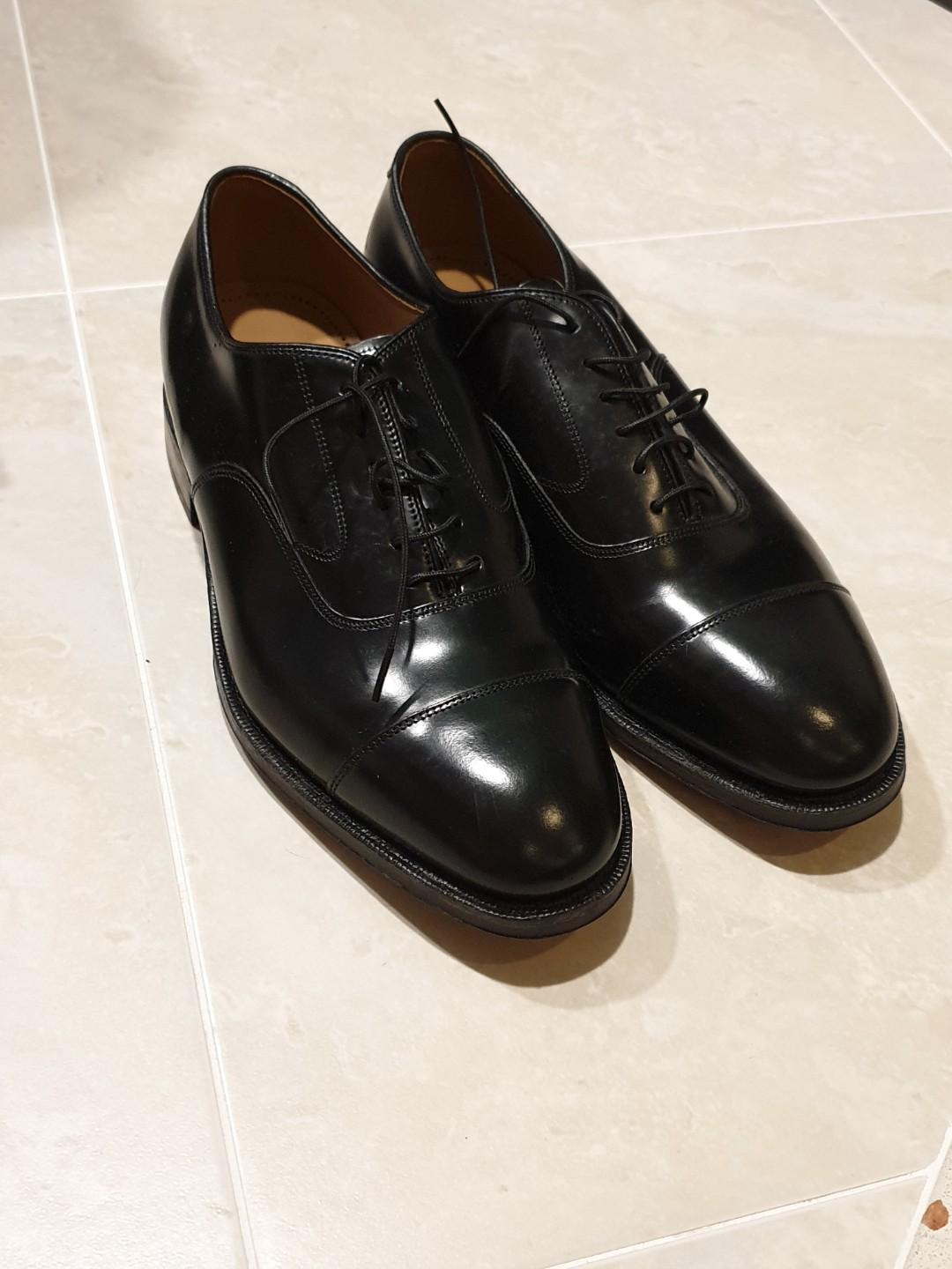 johnston murphy black shoes