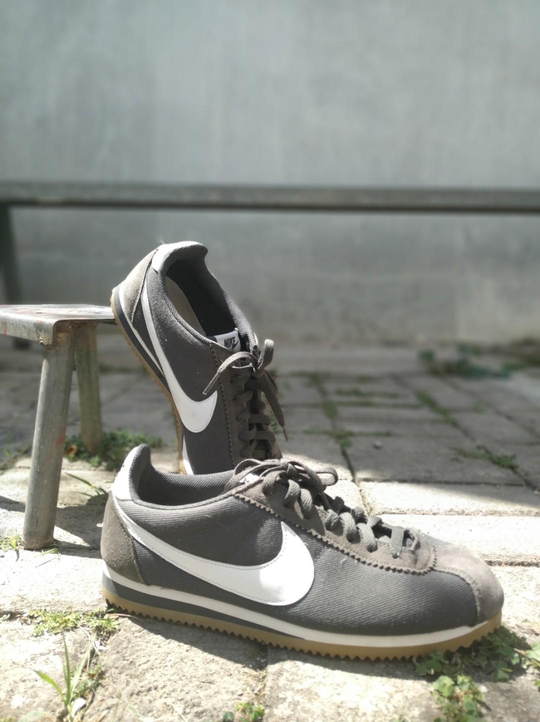 nike cortez denim