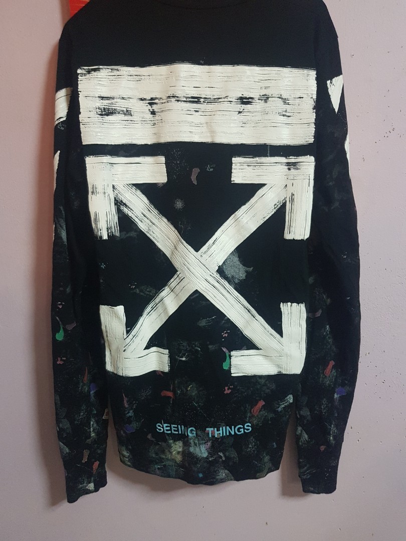 off white galaxy long sleeve