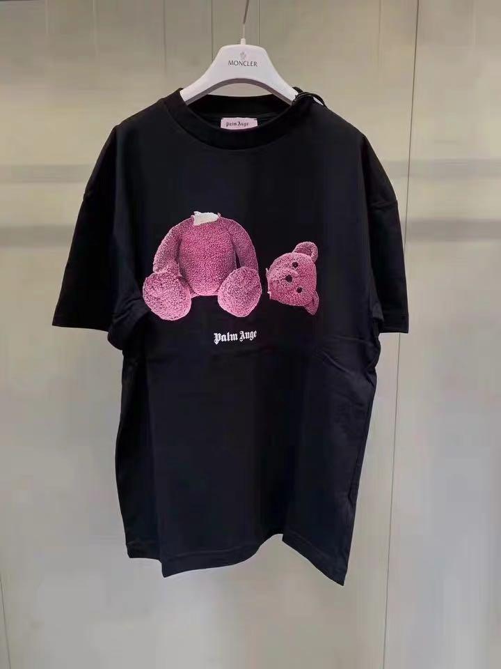 Palm Angel Pink Bear, Men's Fashion, Tops & Sets, Tshirts & Polo