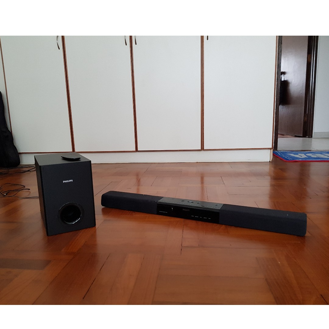Philips Soundbar Subwoofer Model HTL 2150 Audio Soundbars