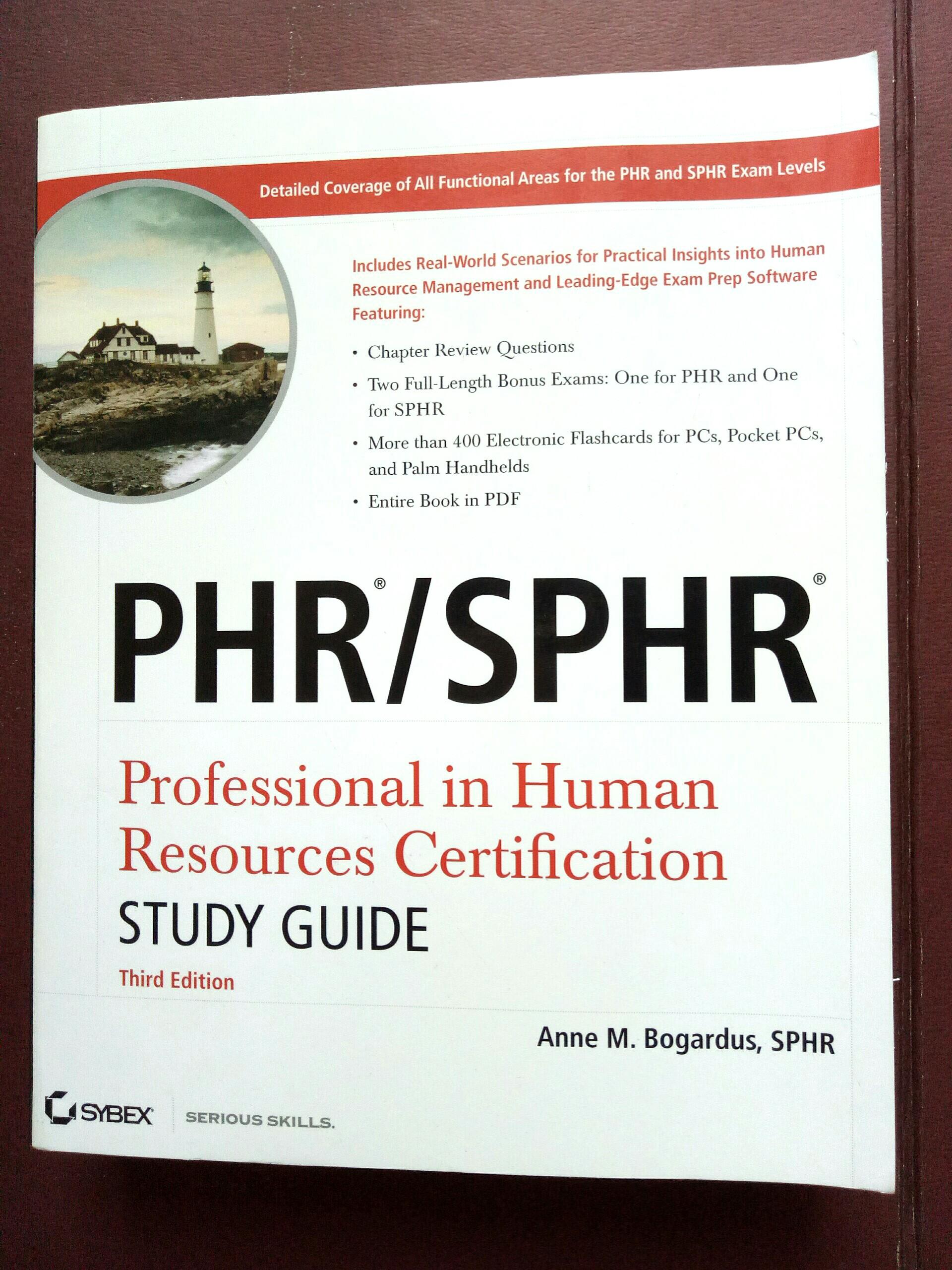 Phr Sphr Professional In Human Resources Certification Books