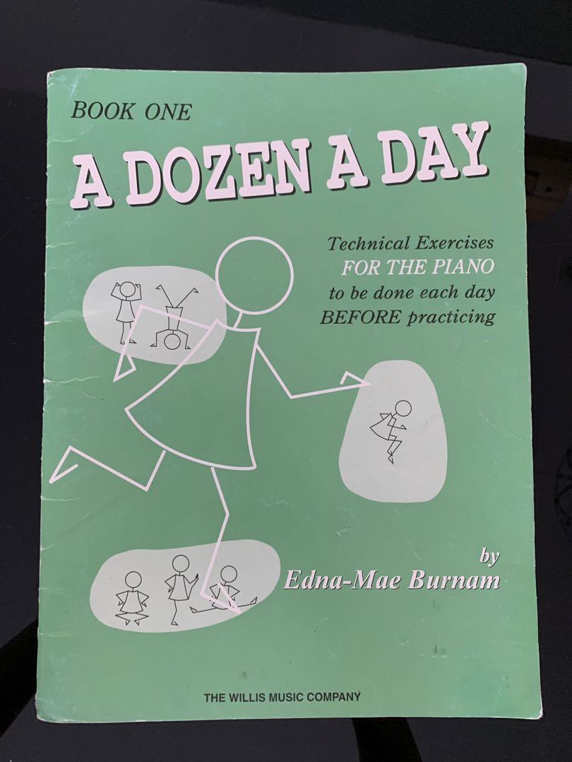 Piano A Dozen A Day Book 1 Books Stationery Non Fiction On