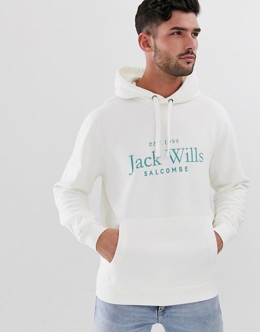 jack wills white sweatshirt