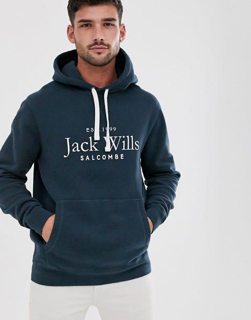 jack wills white sweatshirt