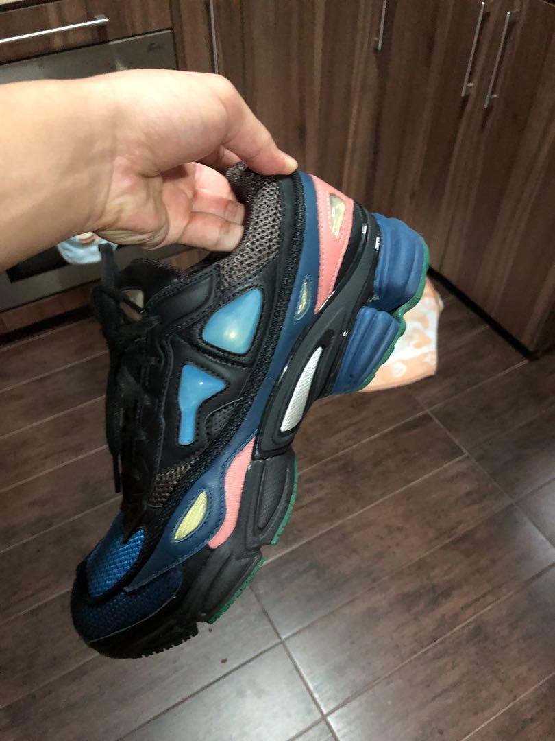RAF SIMONS ADIDAS OZWEEGO II BLUE BROWN BLACK