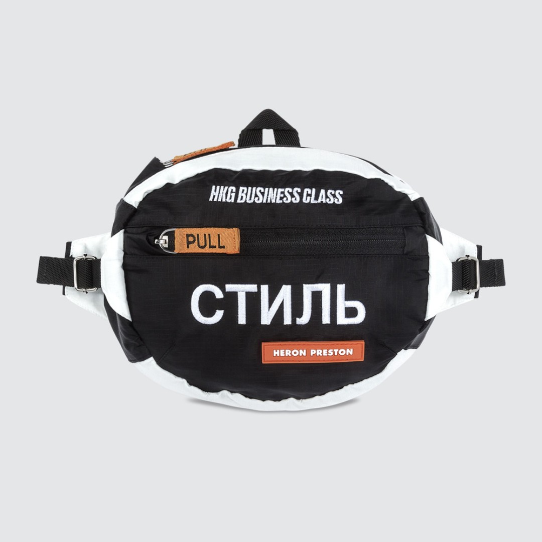 Rare Heron Preston x HBX fanny pack Men s Fashion Bags Backpacks on Carousell