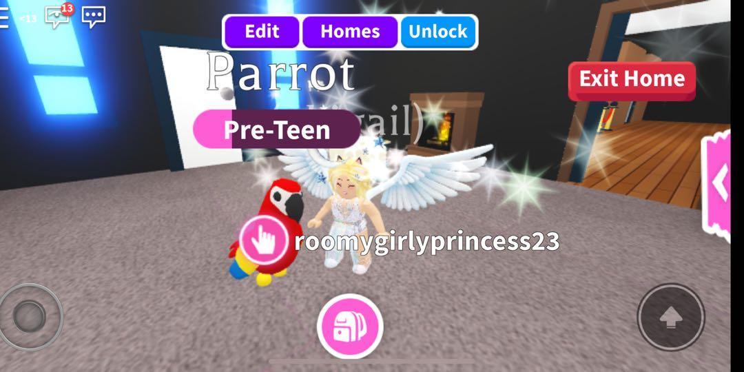 Roblox Adopt Mes Parrot Toys Games Video Gaming In - adopt roblox game