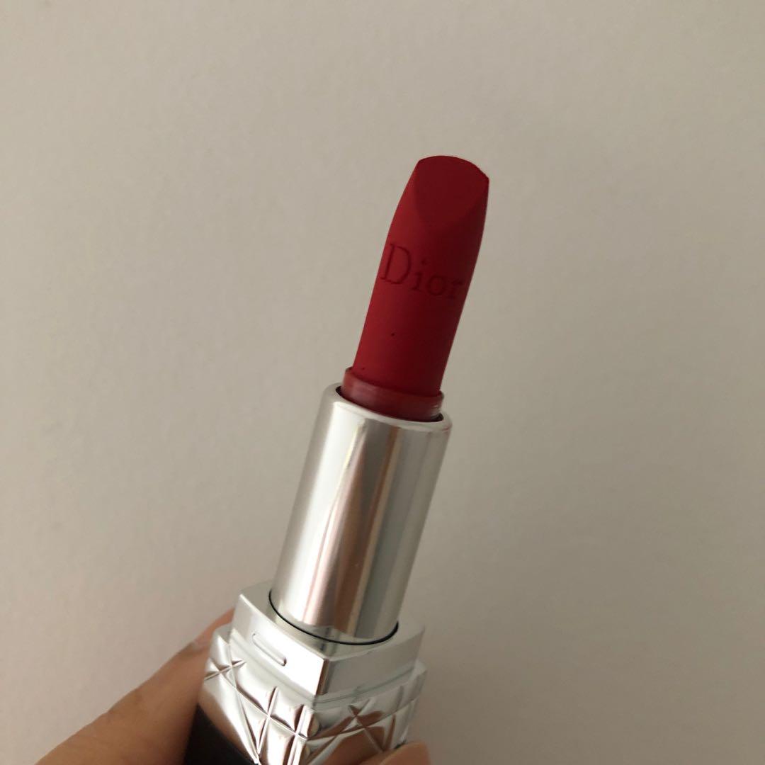 rouge dior signature 999 matte mini