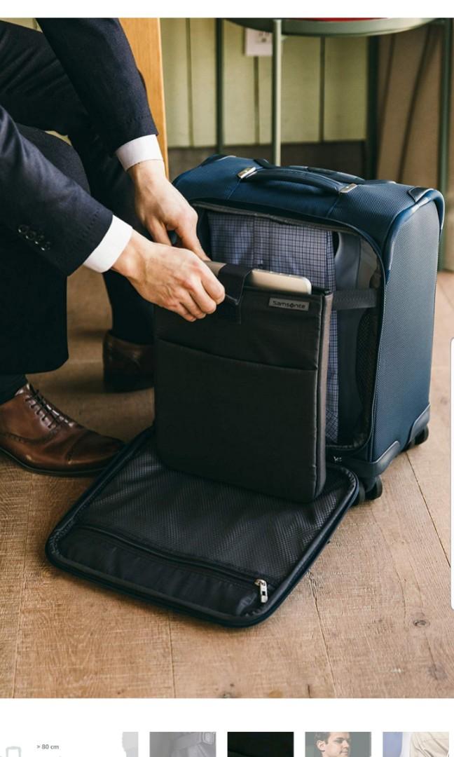 samsonite spinner underseat with usb port