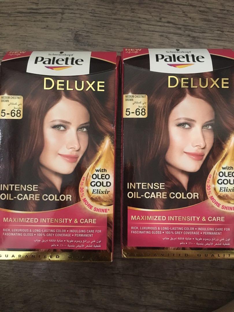 Schwarzkopf Palette Deluxe Medium Chestnut Brown Health Beauty