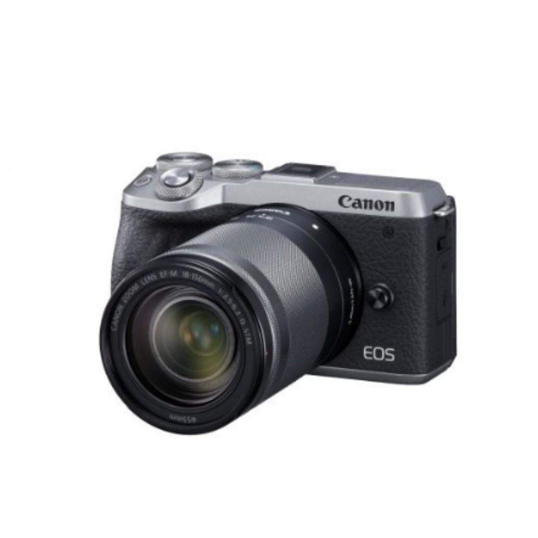 Silver Eos Canon M6 Mark Ii 18 150 Kit Free Canon Inspic P Mini Photo Printer Worth 189 Photography Cameras Mirrorless On Carousell