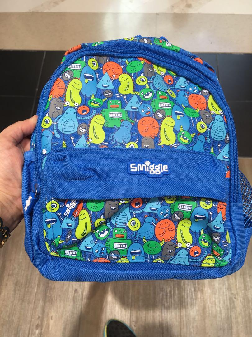 Smiggle teeny tiny backpack (Category: Diaper Bags & Wetbags) located in Quezon City. Submitted by pingkotton (Listing ID 253640060, Image 1). Description: Now on hand 🖐 Authentic❗️ Best for own use or as a present 🎁 .