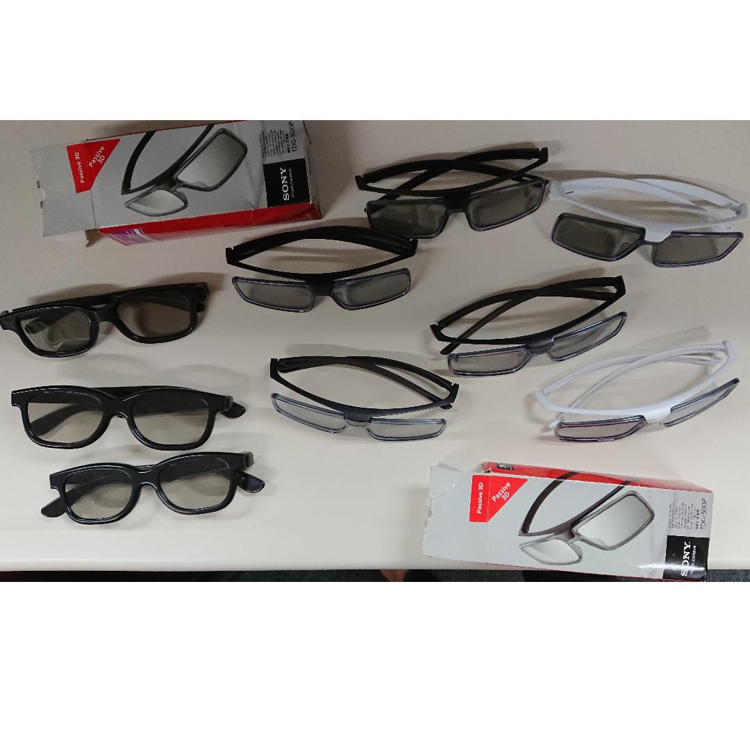 Sony Tdg 500p Reald 3d Passive 3d Glasses Electronics Mobile